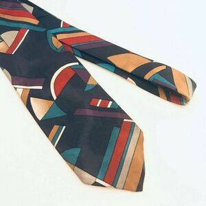 #1632 VTG KETCH CLASSIC MULTI COLOR NECKTIE 57 IN X 3.5 IN